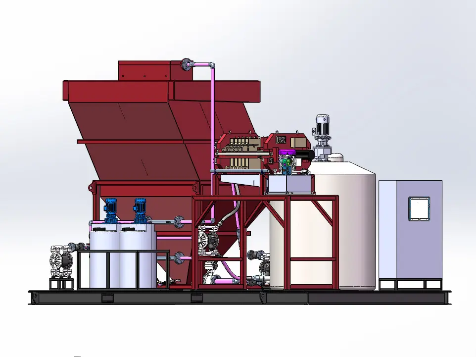 Solar products wastewater